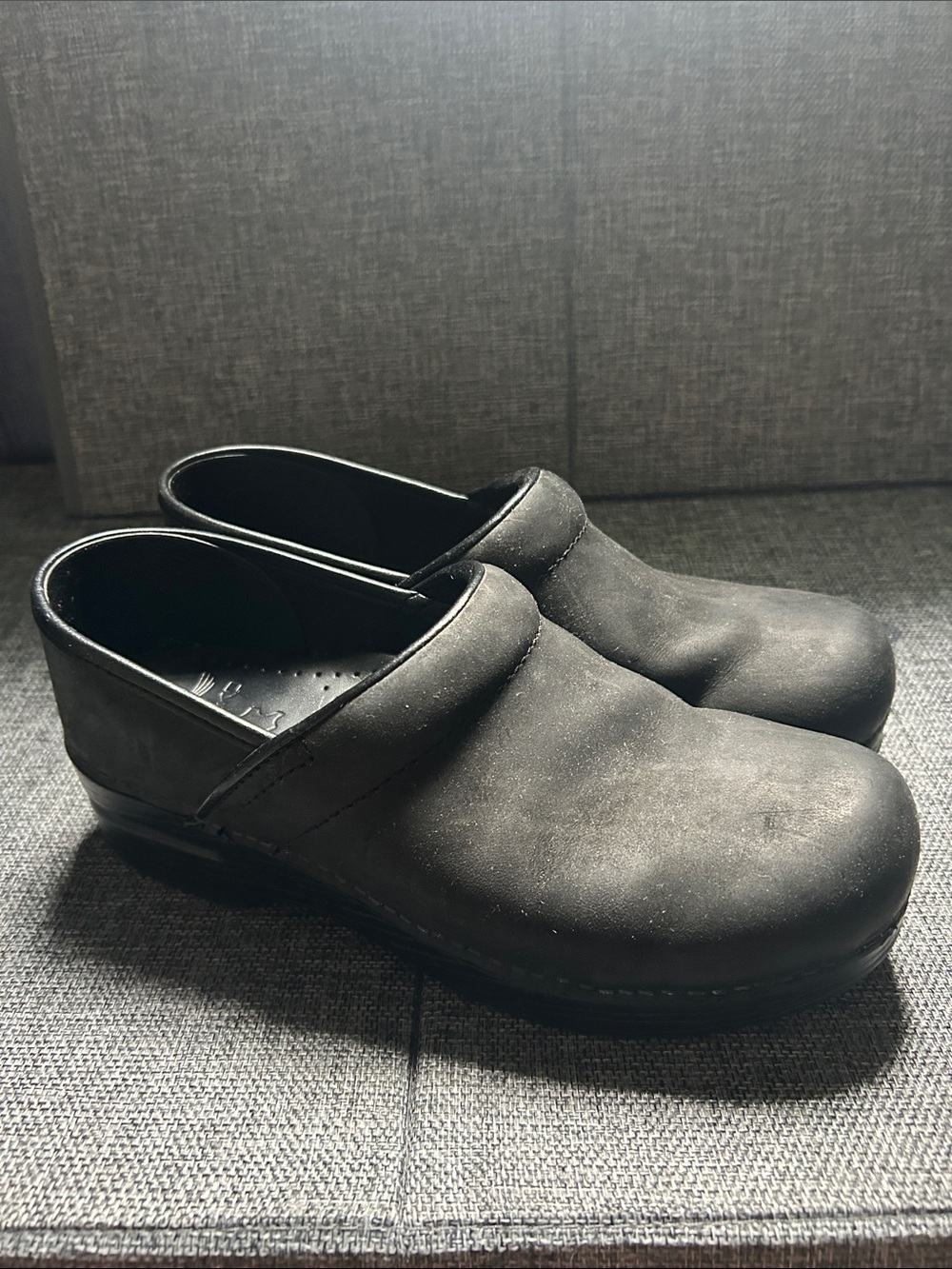 Dansko Black Slip-On Women's Clogs